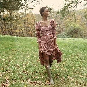 Dôen Bijou dress in small Roseraie Floral print